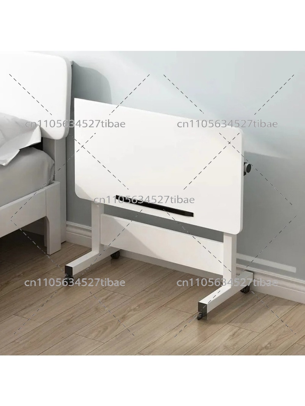 Laptop Stand Bamboo - Klappbarer mobiler kleiner Tisch, faltbarer Nachttisch