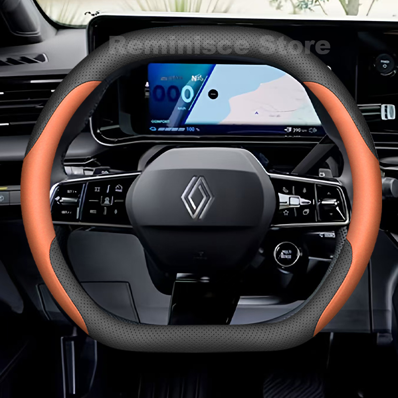 Tech Accessories Hub - Leder-Lenkradbezug für Renault 5 E-TECH 2024-2026