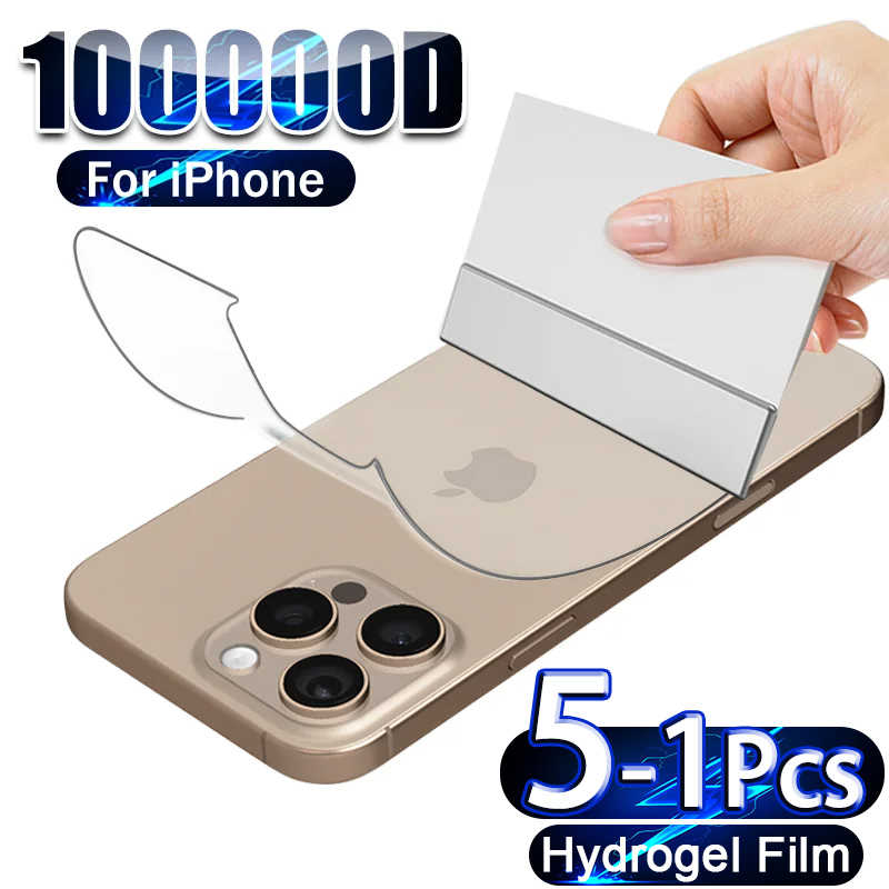 Tech Accessories Phone - 5-1Pcs Hydrogel Film Für iPhone 16