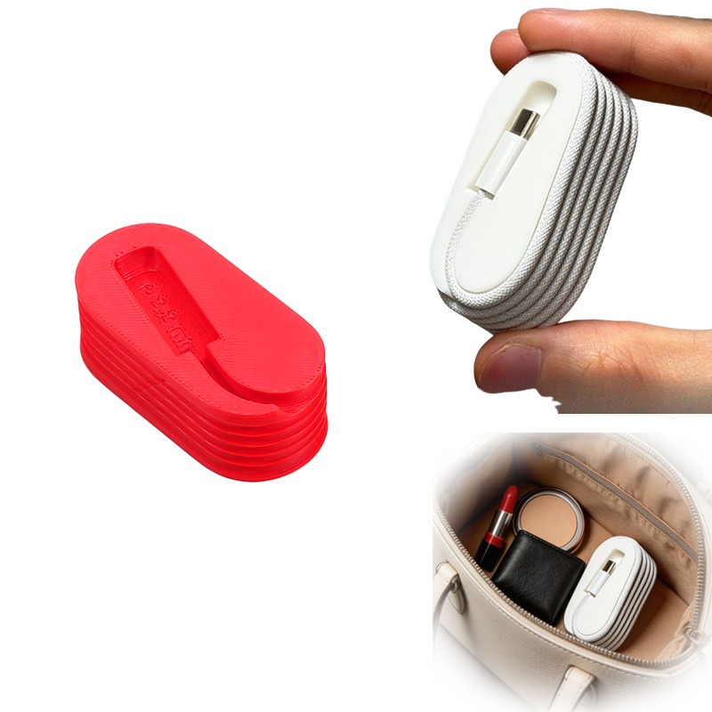 Travel Cable Organizer - 1/2PCS Tragbarer Kabel-Organizer, Anti-Tangle-Kabelwickler vom Typ