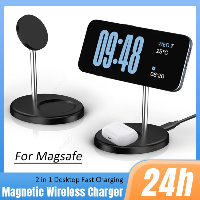 Wireless Charger 3 In 1 - 2-in-1 Magnetischer Kabelloser Ladeständer für iPhone