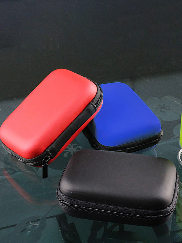 Tech Accessories Hard Case - EVA-Hartschalenkoffer, Ladegerät, U-Disk, Reißverschlusstasche, stoßfest, Tech
