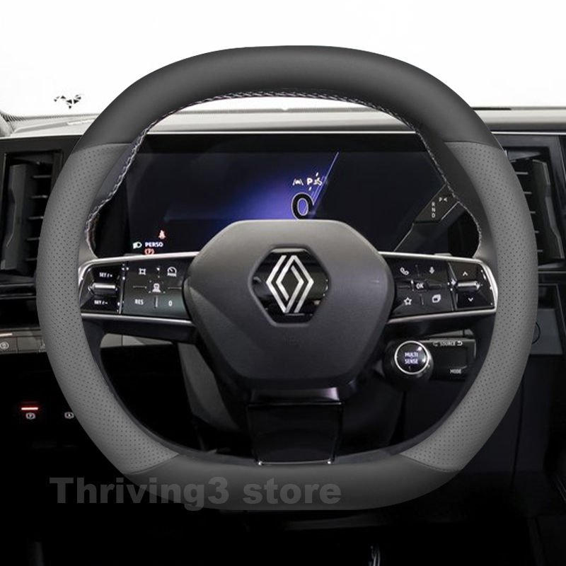 Tech Accessories Hub - Leder-Lenkradbezug für Renault Scenic 4 E-Tech