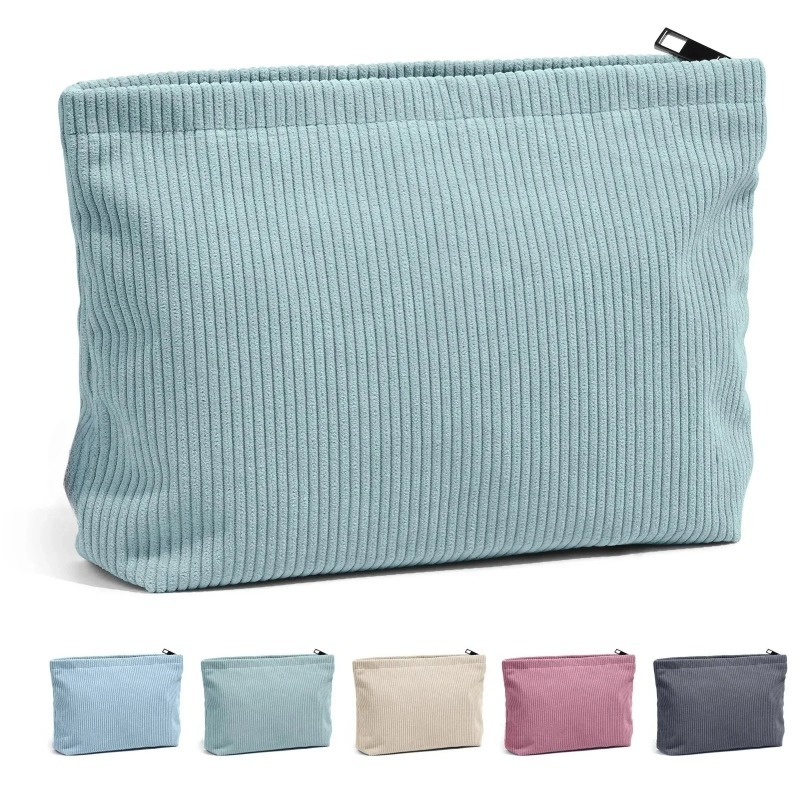 Tech Accessories Travel Bag - Cord Reise Kosmetik Tasche Tragbare Make-Up