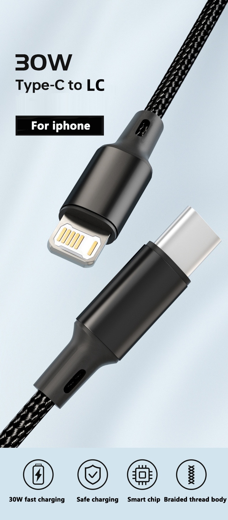 PD 30W USB-Kabel für iPhone 14 – Tech Accessories Phone Bewertung und Preis