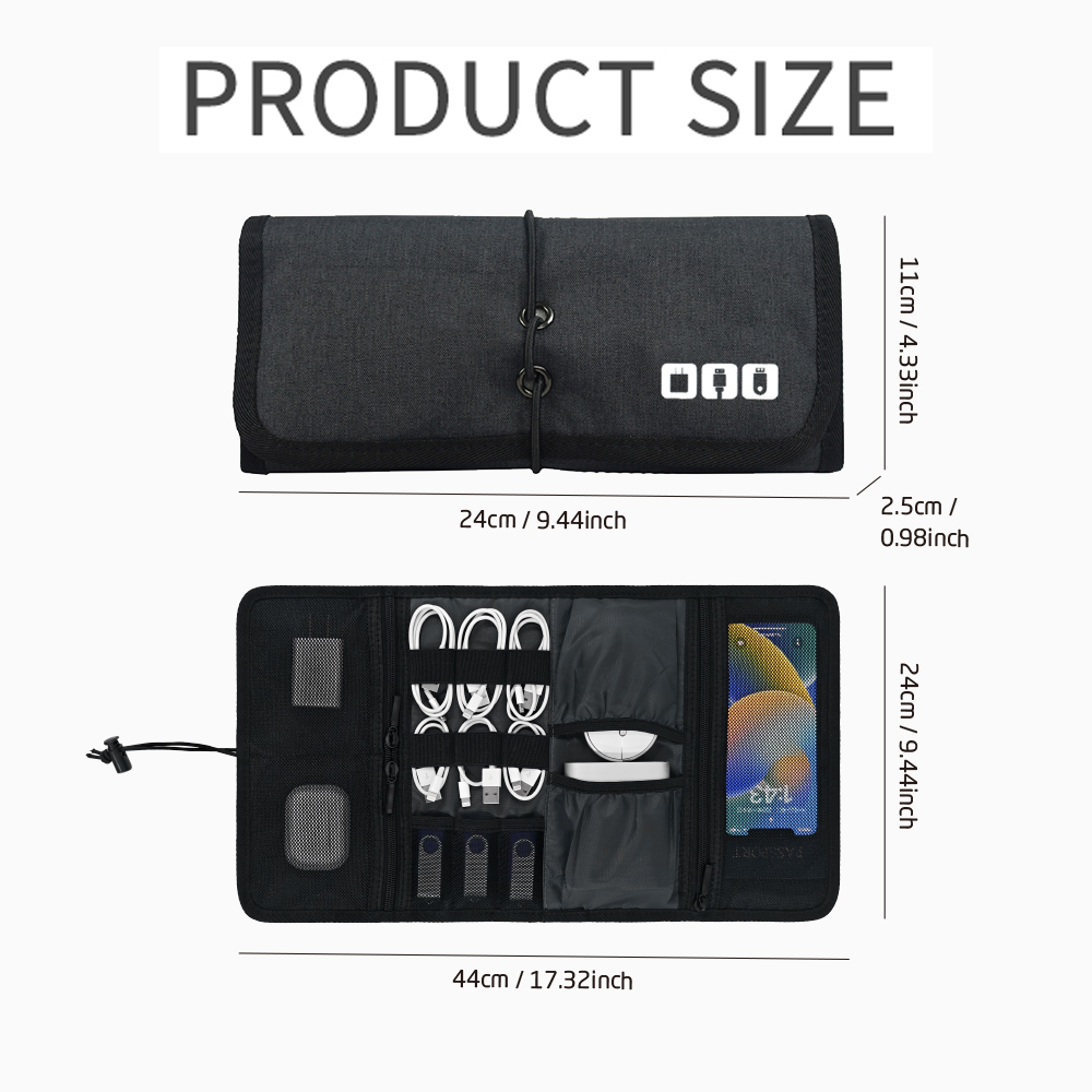 Tech-Organizer-Tasche Kabelauf – Tech Accessories Bag Bewertung und Preis