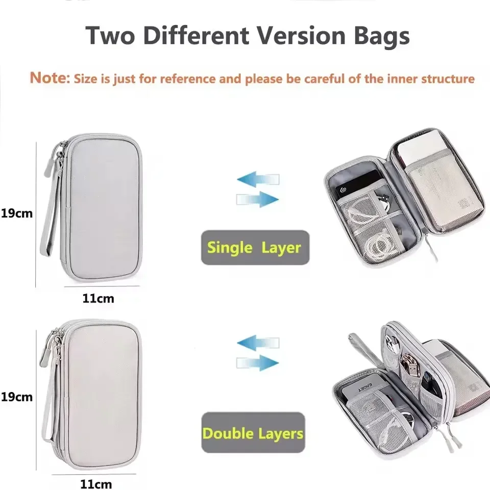 Reise-Kabeltasche Tragbare Dig – Travel Cable Organizer Bewertung und Preis