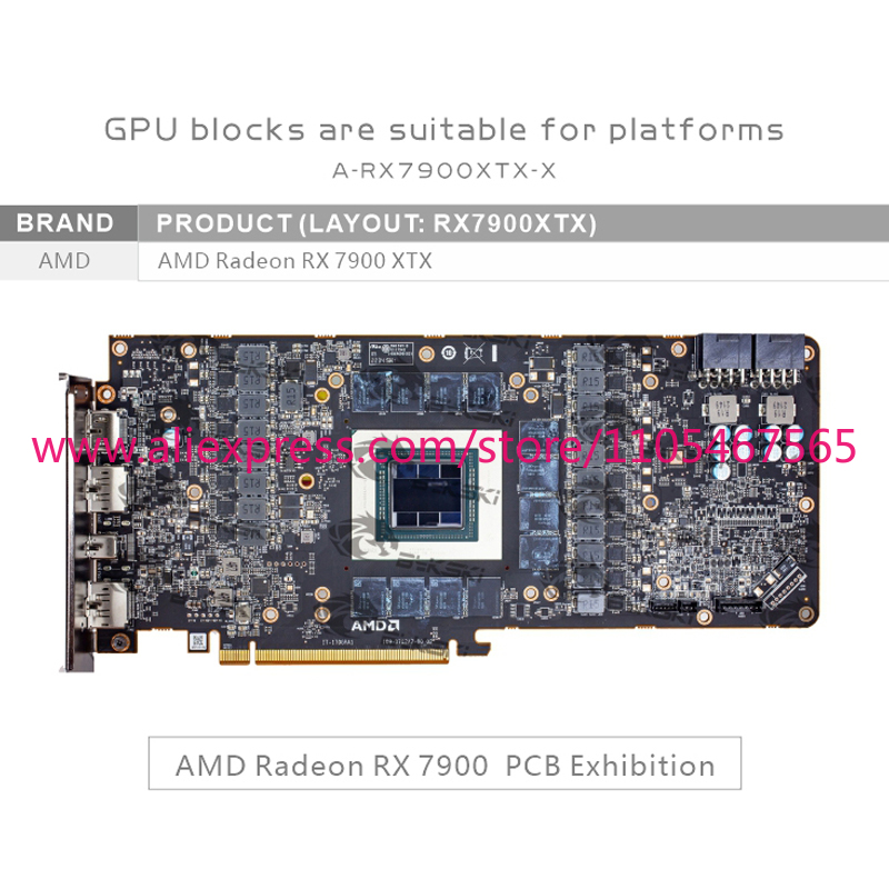 1 Stück A-RX7900XTX-X Wasserbl – Amd Vga Rx 7900 Xtx Bewertung und Preis