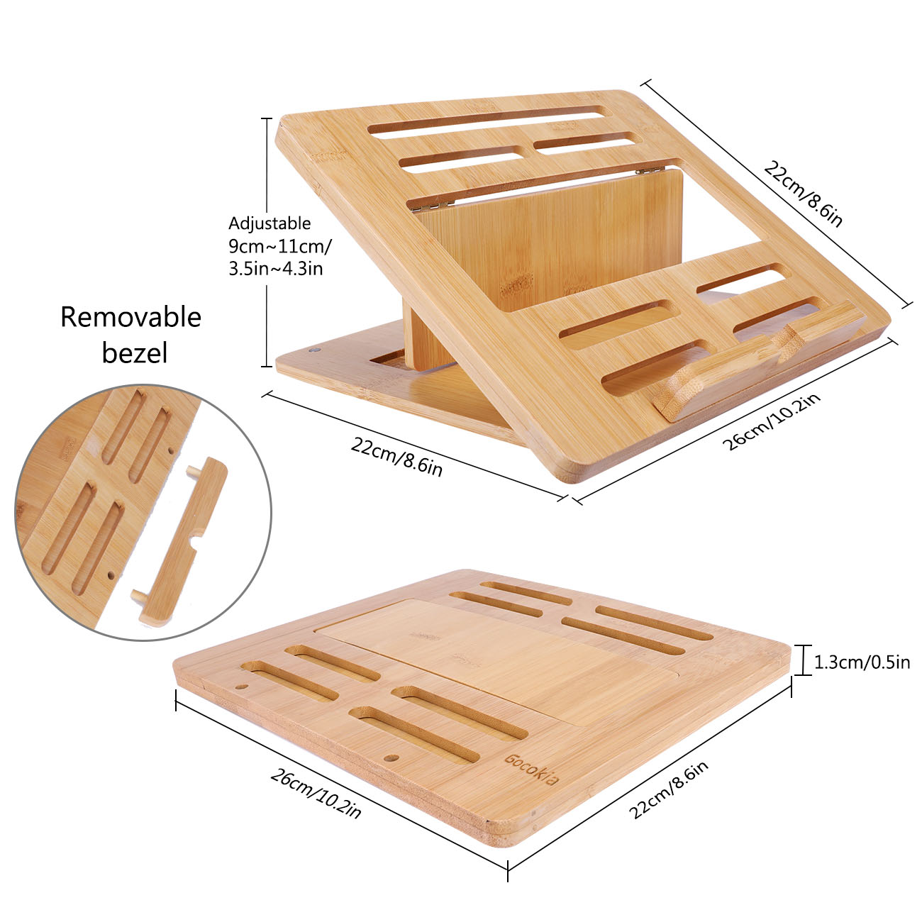 Bambus Fodable Laptop Notebook – Laptop Stand Bamboo Bewertung und Preis