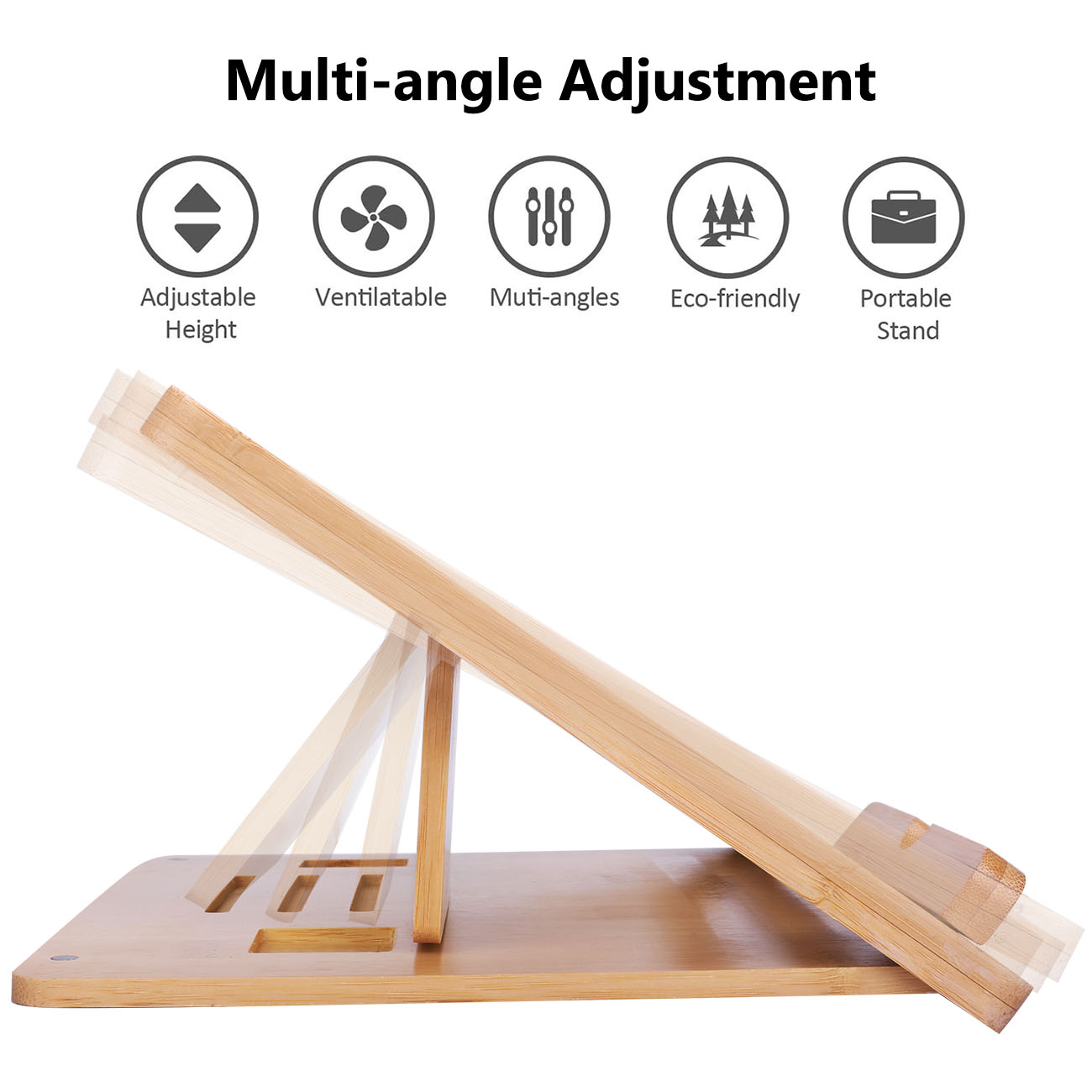 Bambus Fodable Laptop Notebook – Laptop Stand Bamboo Bewertung und Preis
