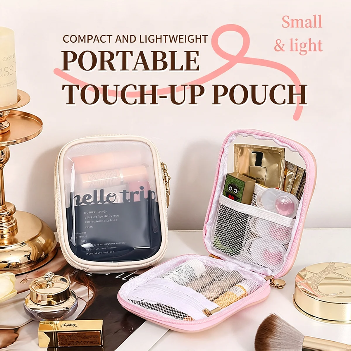 Transparente tragbare Kosmetik – Travel Cable Organizer Bewertung und Preis