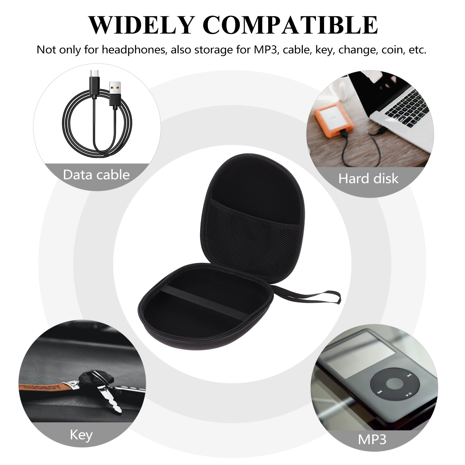1 Stück Kopfhörer-Etui Tragbar – Travel Cable Organizer Bewertung und Preis