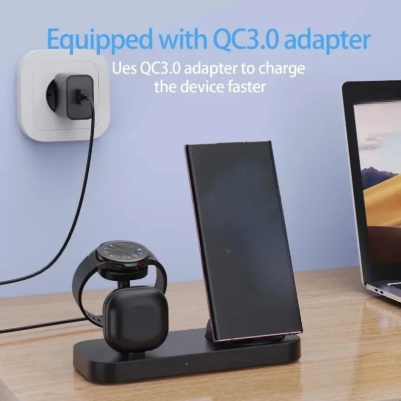 3-in-1 Kabelloses Ladegerät Do – Wireless Charger 3 In 1 Bewertung und Preis