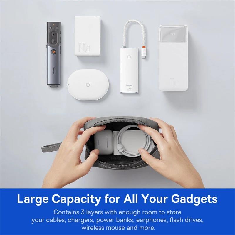 Tragbare wasserdichte Handytas – Travel Cable Organizer Bewertung und Preis