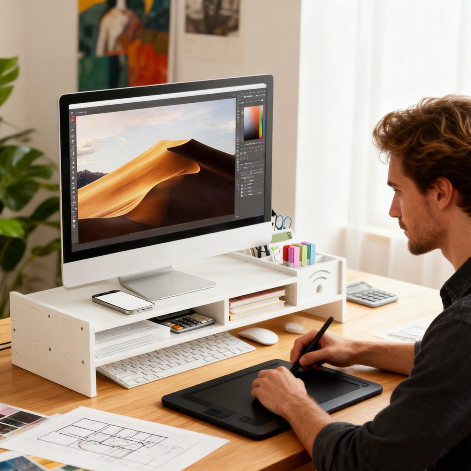 Monitorständer für den Schreib – Laptop Stand Bamboo Bewertung und Preis